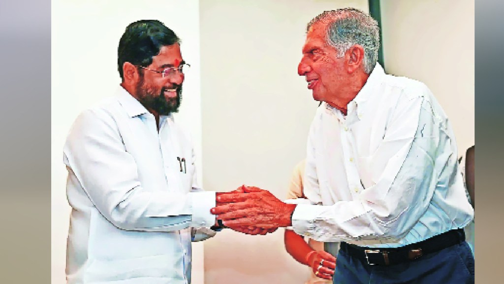 ratan tata and eknath shinde