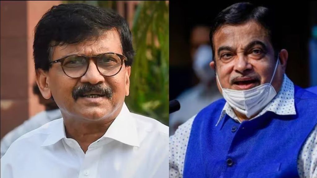 sanjay raut on nitin gadkari