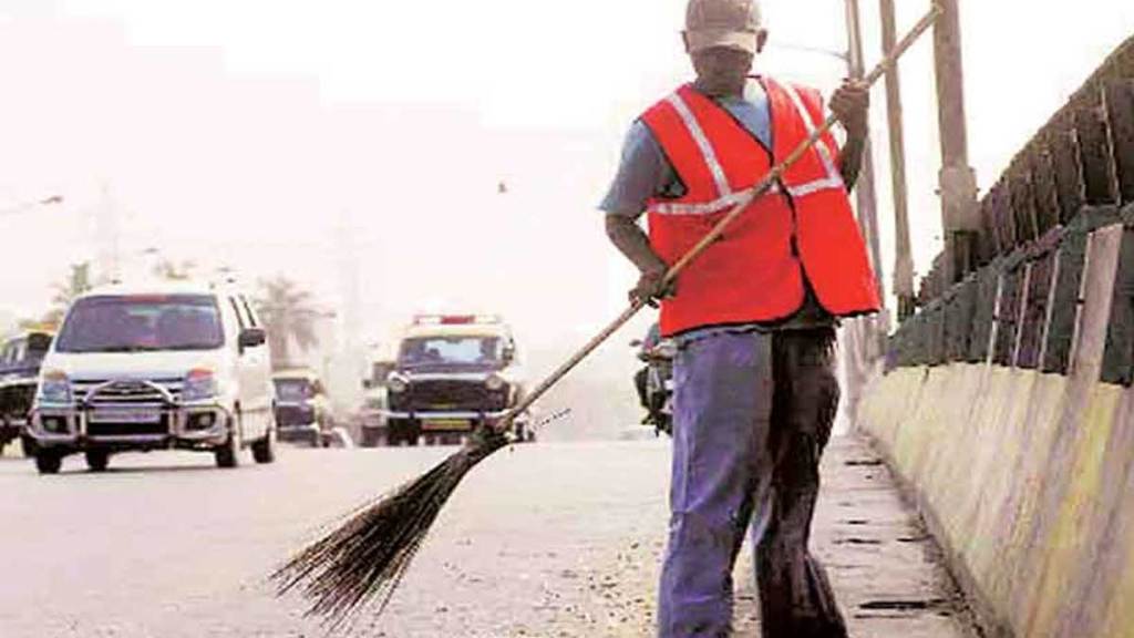 sanitation workers