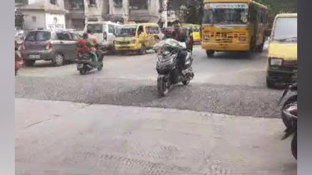 speed breaker on kalyan dombiwali road