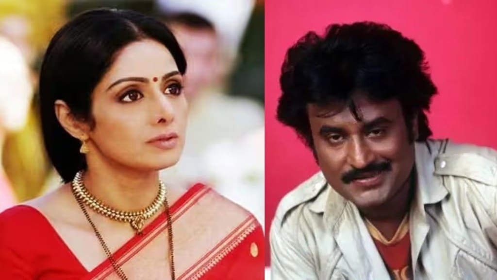 sridevi spit on rajinikanth