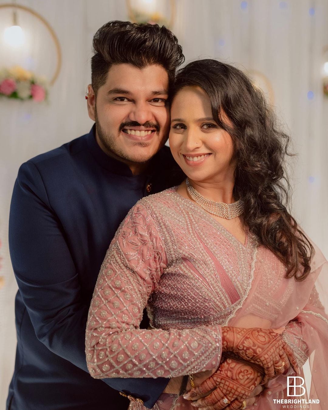 swanandi tikekar shared her mother in law and father in law photos from her engagement ceremony