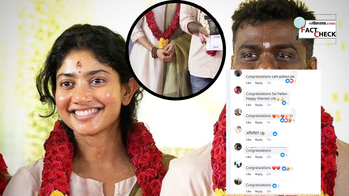 National Crush Sai Pallavi Got Married In Simple Look Fans Say She ...