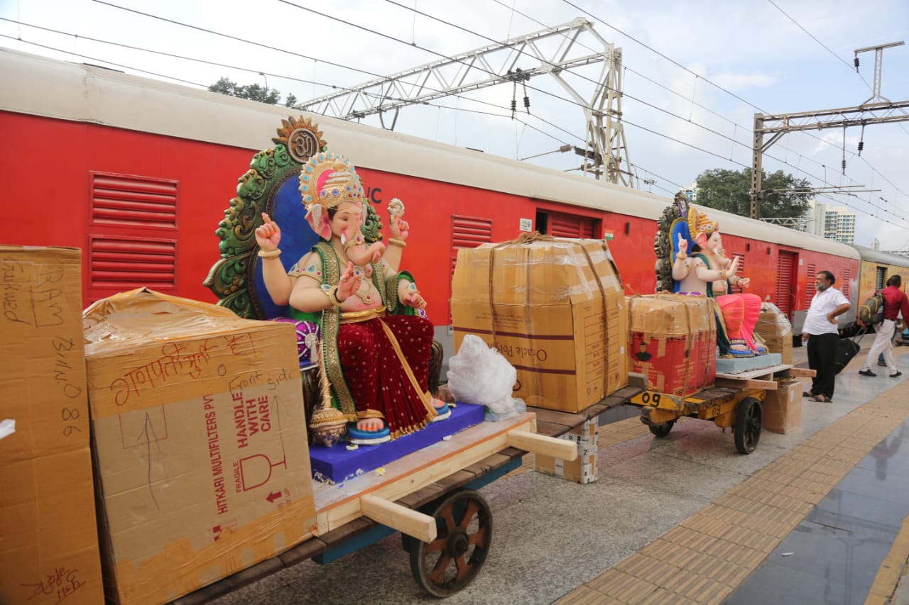 Ganpati Bappa Train Travel To Delhi