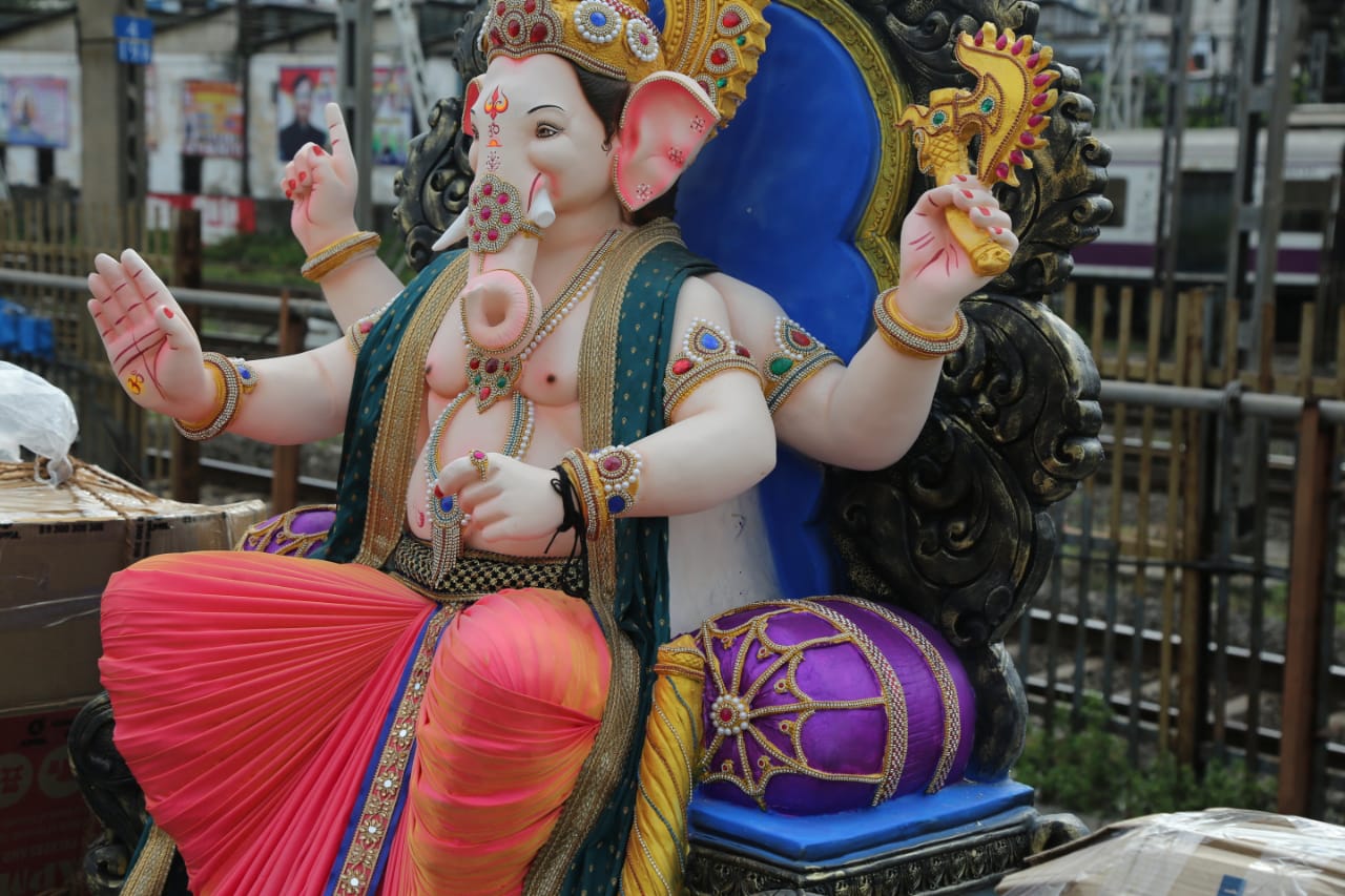 Ganpati Bappa Train Travel To Delhi