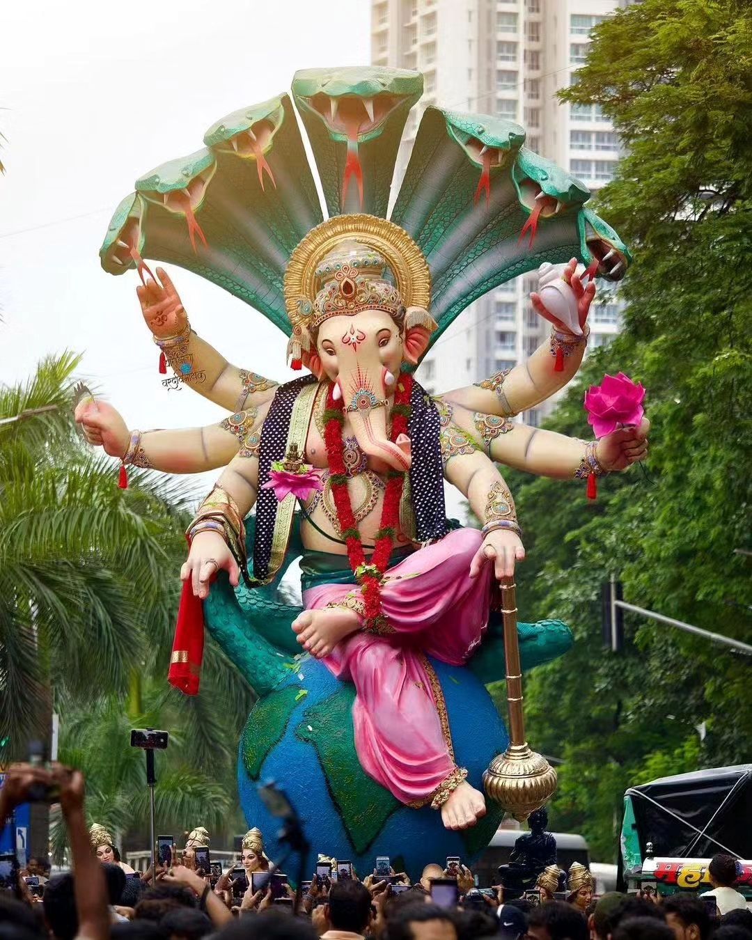 Mumbai Ganpati Aagman 2023 Photos