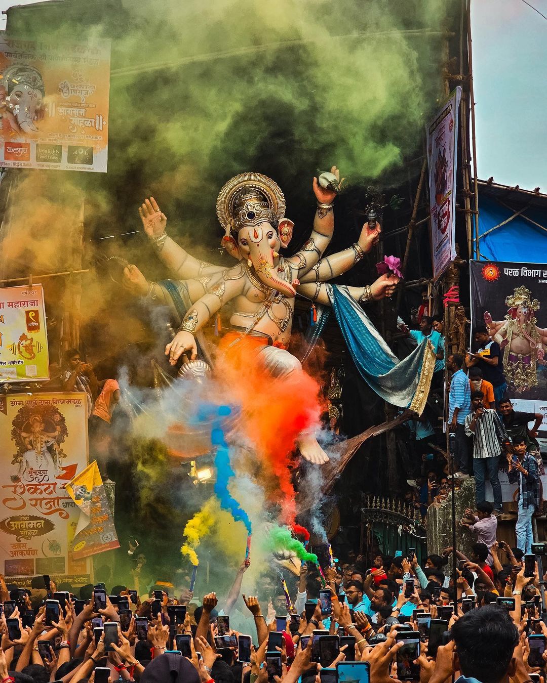 Mumbai Ganpati Aagman 2023 Photos