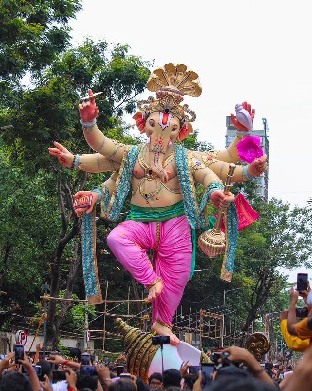 Mumbai Ganpati Aagman 2023 Photos