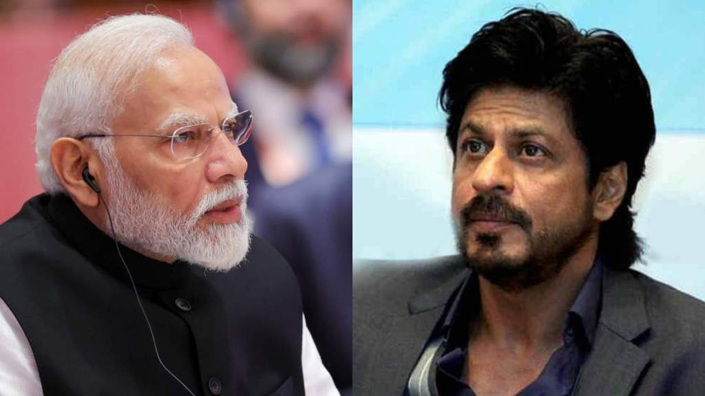 Narendra Modi Shahrukh Khan