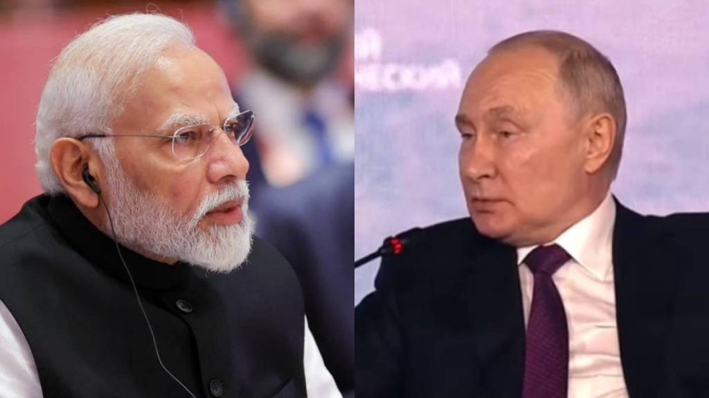 Narendra Modi Vladimir Putin