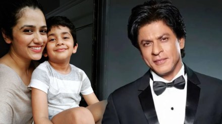 When girija oak son kabir first time met shahrukh khan