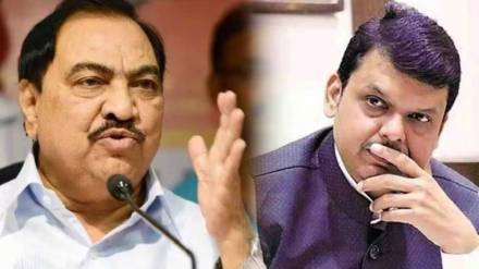 Eknath Khadse criticizes Devendra Fadnavis