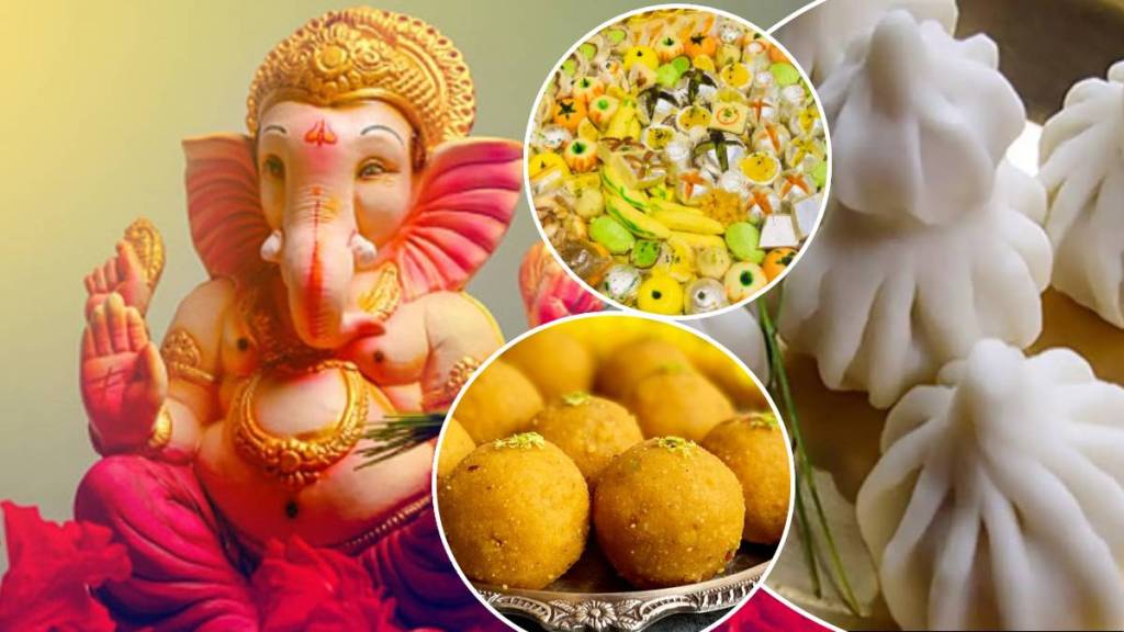 Ganesh Chaturthi 2023 bhog for ganpati Ganpati Naivedya Recipes in marathi