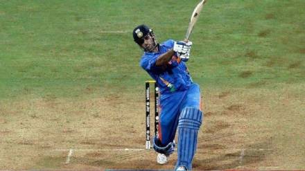 Two seats where MS Dhoni's 2011 World Cup winning six was hit will be auctioned