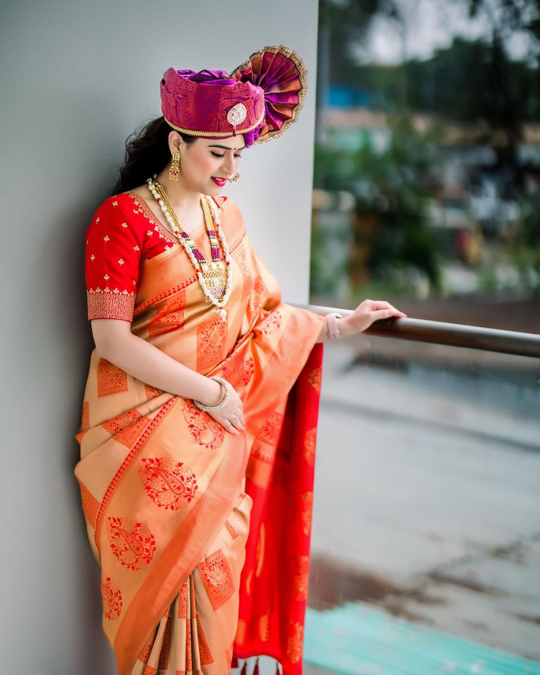 Prajakta Gaikwad Saree Look