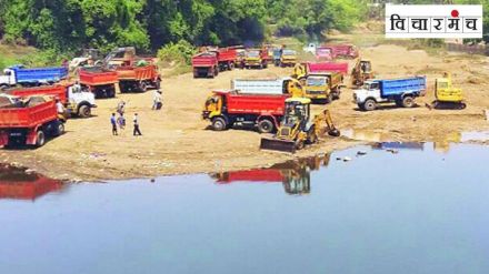 River silt lifting is necessary