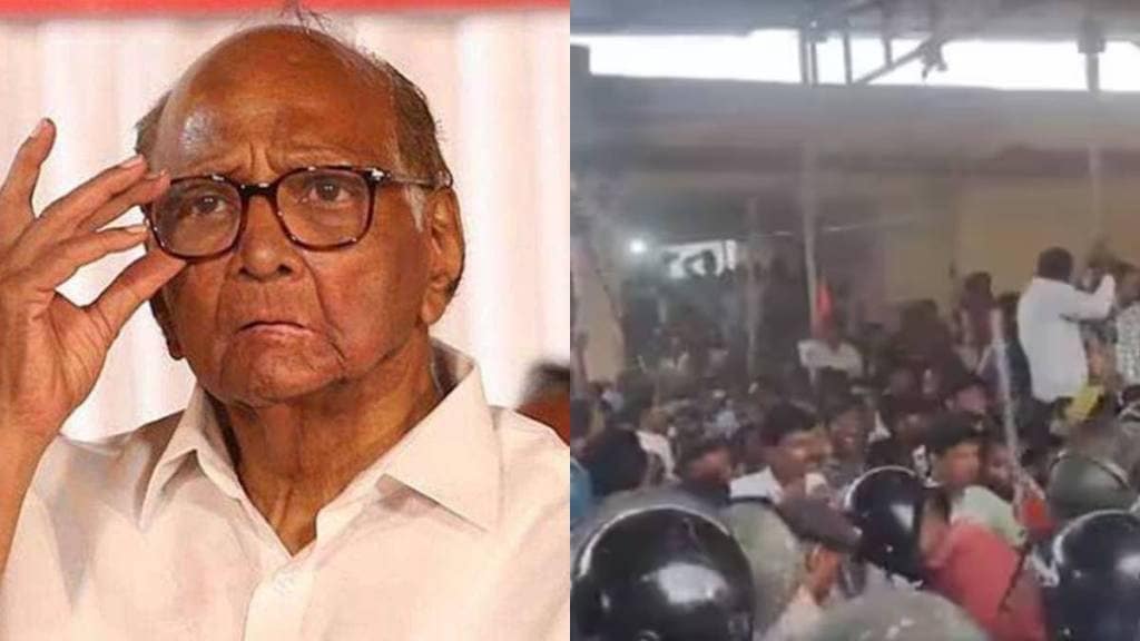 Sharad Pawar on Jalna Police Lathi charge