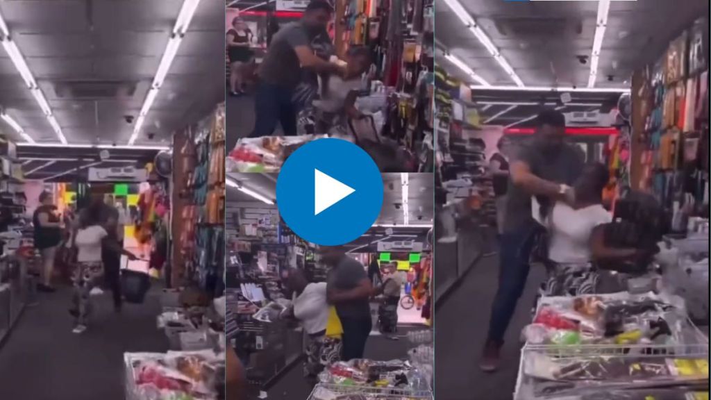 Viral video London shopkeeper tries to choke woman after argument over refund