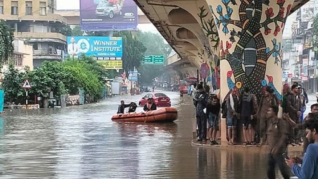 Heavy rain Nagpur