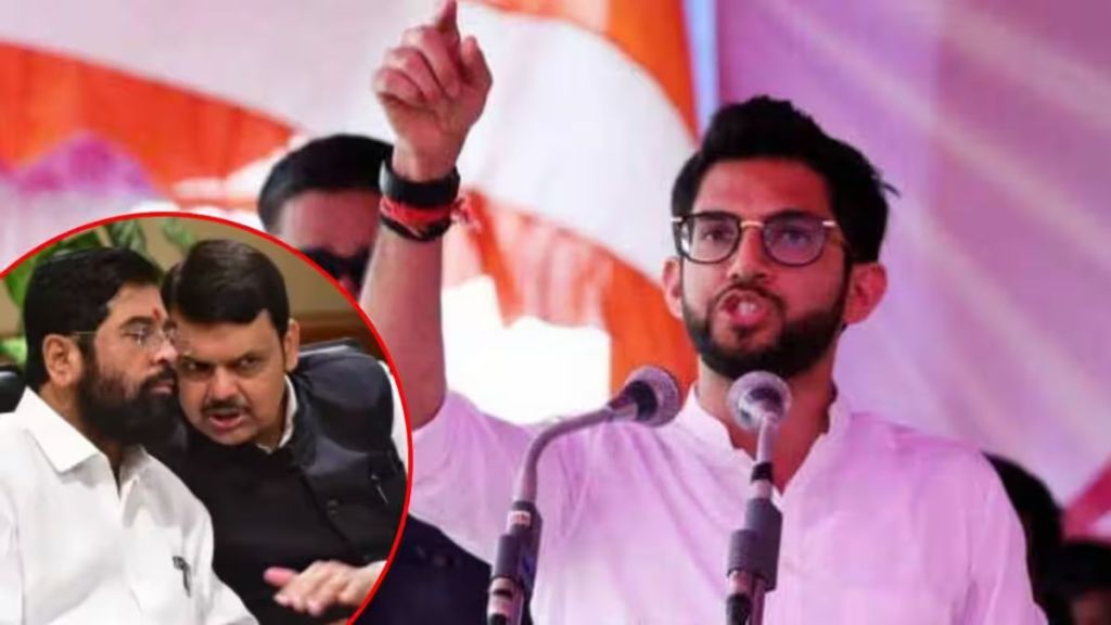 aaditya thackeray on eknath shinde and devendra fadnavis