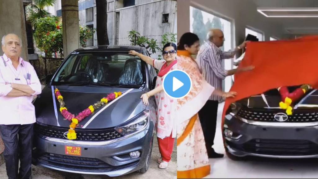 actor akshar kothari gifted a car to his parents video viral