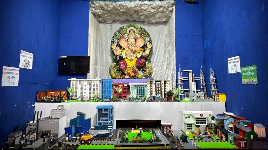 ganeshotsav 2023 thane, thane ganeshotsav 2023, ganesh mandal decoration