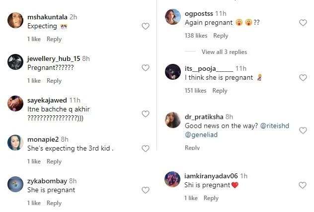 genelia comment