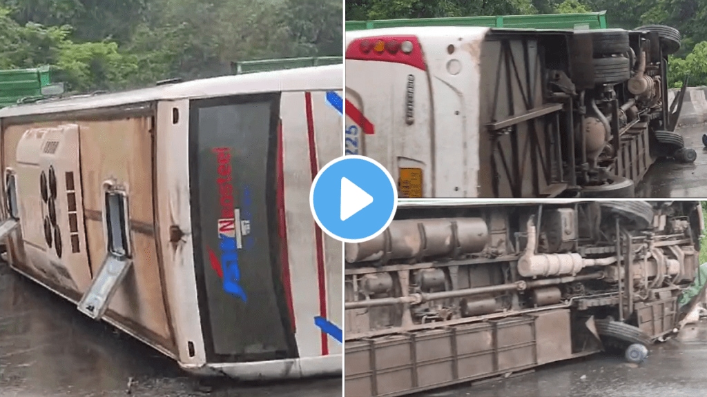 19 workers injured bus accident JSW company karnala