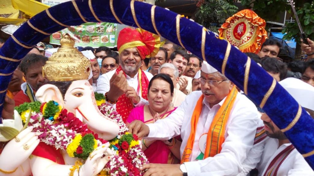 kasaba ganpati immersion procession