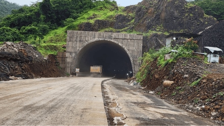 work one lane Kashedi tunnel completed start before Ganeshotsav