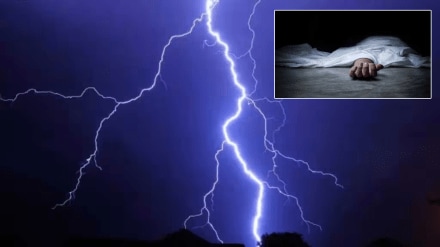 women died lightning returning home bullock cart yavatmal