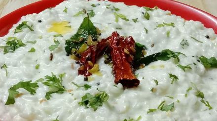 Krishna Janmashtami 2023 lord krishna favorite dahi bhat recipe how to make dahi bhat food lovers