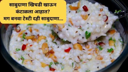 dahi sabudana recipe