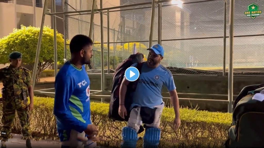 IND vs PAK: Kisi ko to rakhana padega ghar par video of family conversation between Rohit Sharma and Babar goes viral