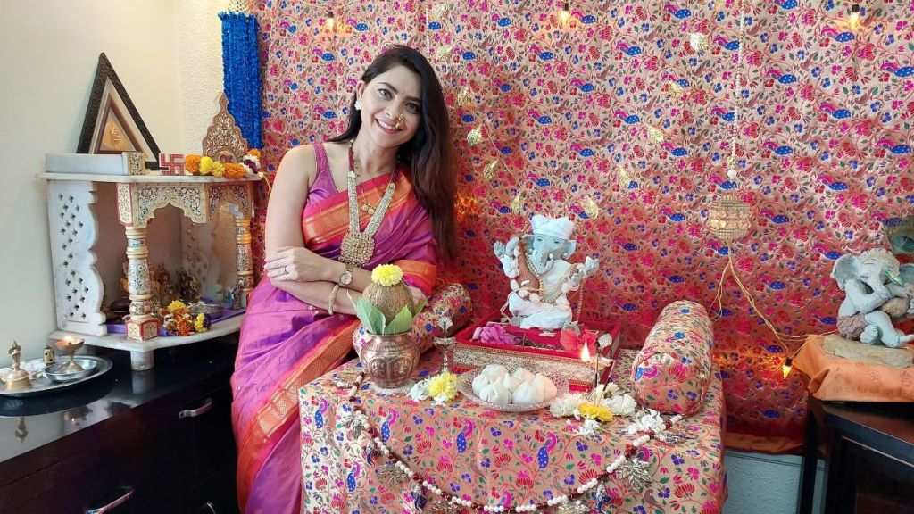 Sonali Kulkarnis ganpati bappa