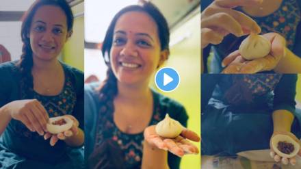 spruha joshi made special ukdiche modak