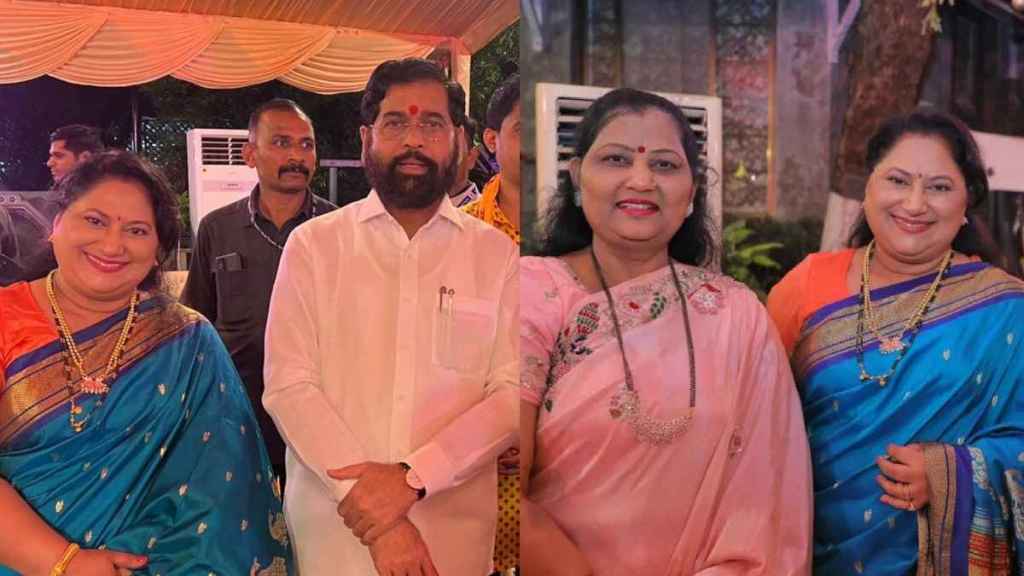 sukanya mone visit cm eknath shinde home