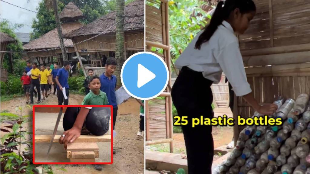 unique school in assam guwahati accepts plastic waste as school fees teaches students how to recycle