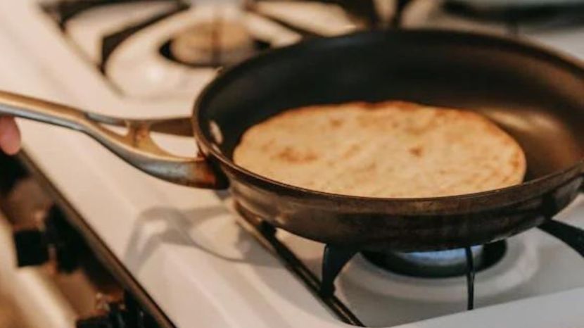 kitchen jugaad how to clean iron tawa