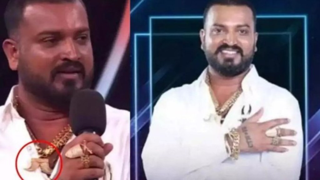 Bigg Boss Kannada 10 contestant Varthur Santhosh arrested for wearing tiger claw pendant