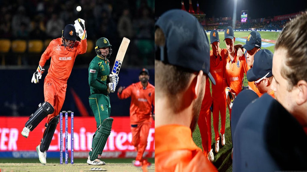 SA vs NED: Historic win for Netherlands Defeated South Africa by 38 runs, second upset in this World Cup