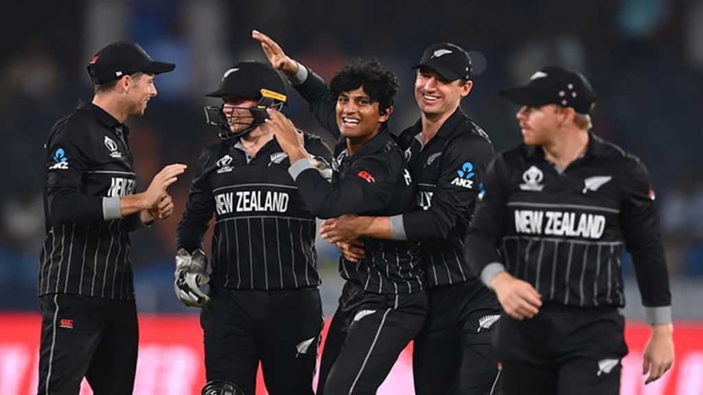 NZ vs NED: New Zealand's second consecutive win in the World Cup defeating Netherlands by 99 runs Santner took five wickets