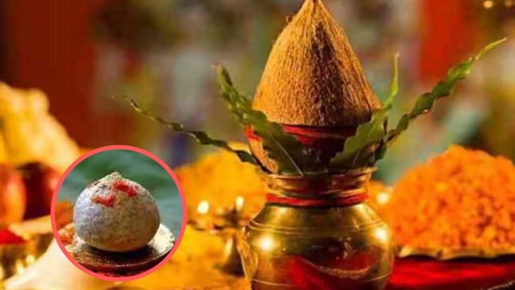 coconut and betel nut importance in Navratri Puja