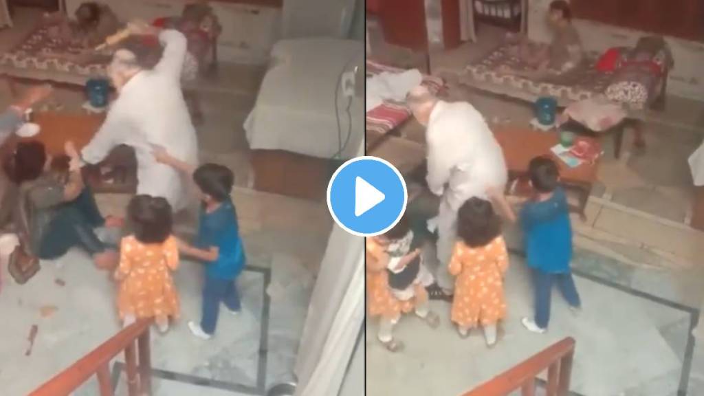 Pakistan: Viral Video Shows Father-In-Law Slappng & Kicking Woman In Sheikhupura For Serving Food Late