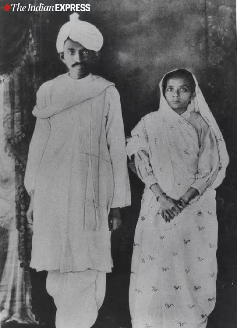 Mahatma Gandhi as 7 Year Old Gandhiji Wedding With Kasturba Extreme Rare Photos With Indira Gandhi Nehru Jinnah on Jayanti 