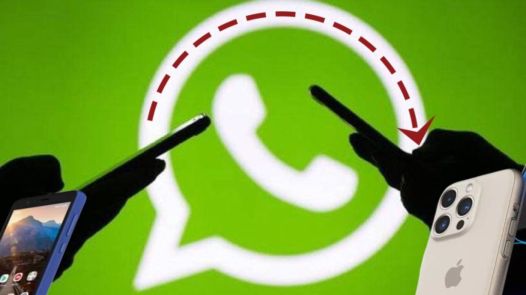 how to transfer whatsapp chats from android phone to iPhone