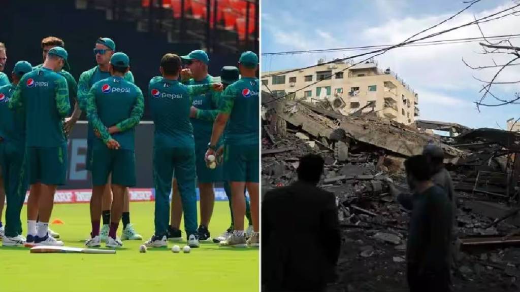 Pakistani cricketers support Palestine in world Cup 2023