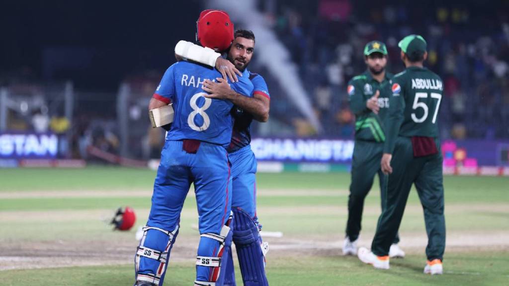 PAK vs AFG World Cup 2023 Latest Score Updates in Marathi