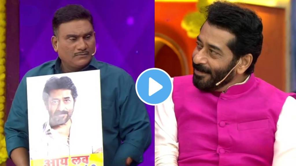 marathi actor Ashok Shinde is telling bhau Kadam about his diet