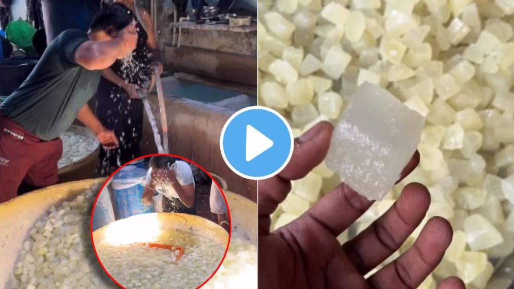 petha being made without cleanliness video going viral on social media